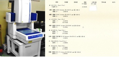 CNC画像測定　非接触　微細　３次元