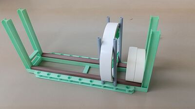 コイル置場転倒防止架台のサンプルができました